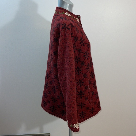 Simons Contemporaine Floral Wool Lined Jacket - Picture 4 of 16